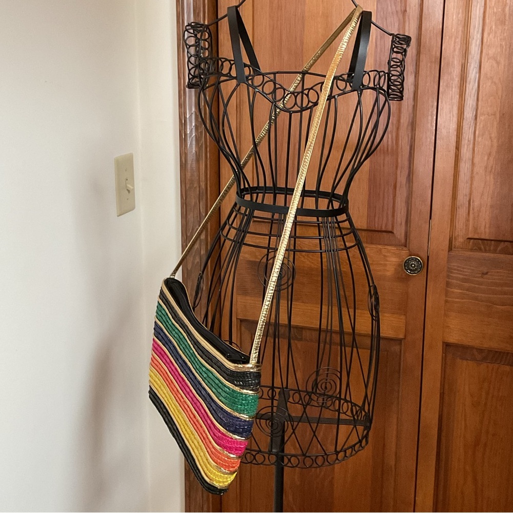Rainbow clutch or crossbody - Picture 2 of 6